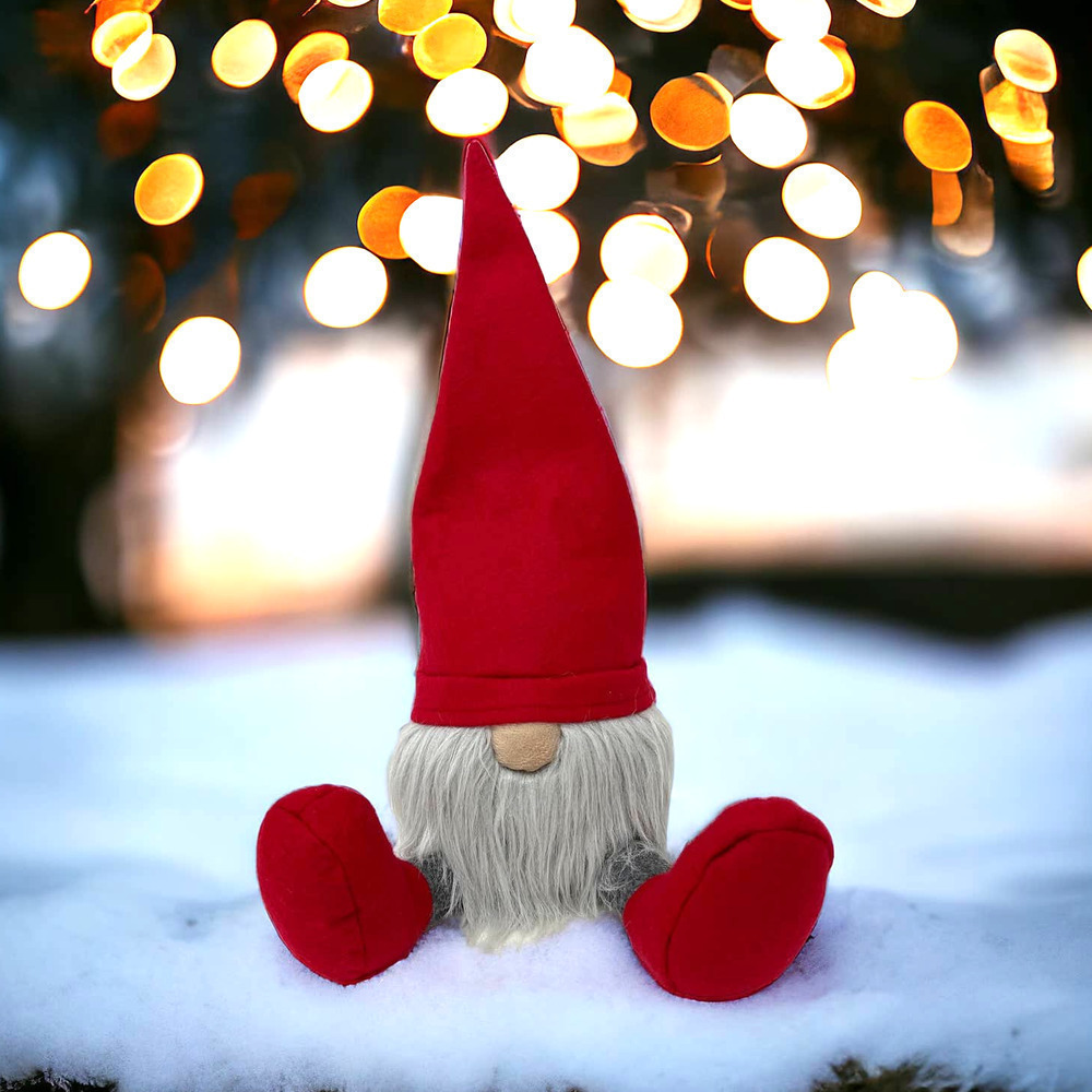 IKEA VINTERFINT 2023 Sitting Santa Gnome 12 1/4"